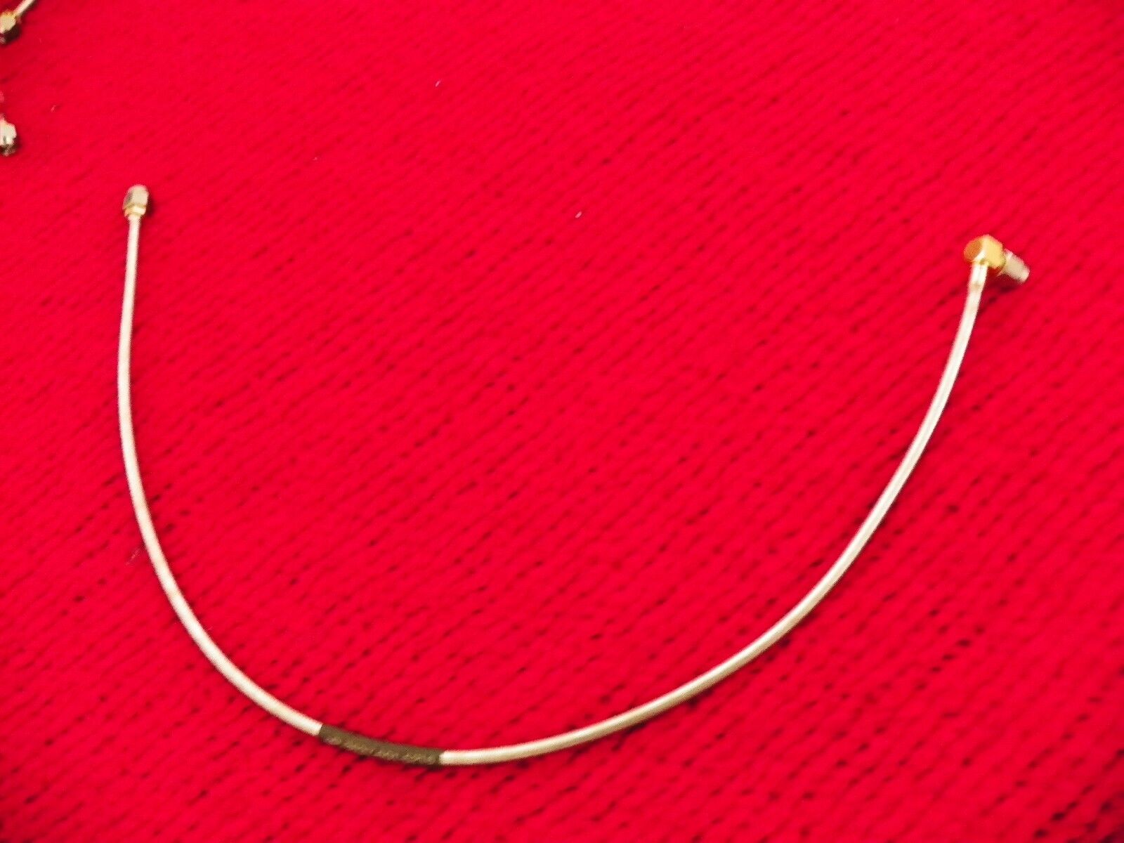 3.5mm RF Tensolite 601 or Belden-N 20Ghz Cable 17 inch Right Angle SMA to SMA 3.5mm RF Tensolite 601 or Belden-N 20Ghz Cable 17 inch Right Angle SMA to SMA